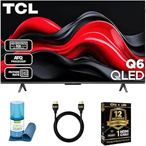 TCL 43" QLED Google TV - FHD HDR10+, Dolby Audio
