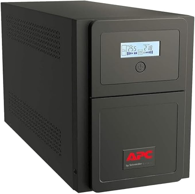 APC Easy UPS 1500VA (1050W) Pure Sine Wave UPS with AVR & LCD (SMV1500AI-MSX)