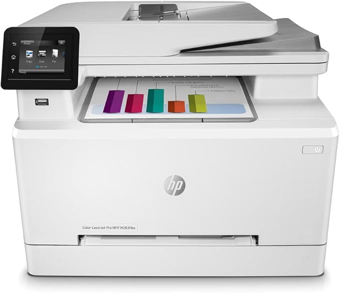 HP Color LaserJet MFP M283fdn All-in-One Printer