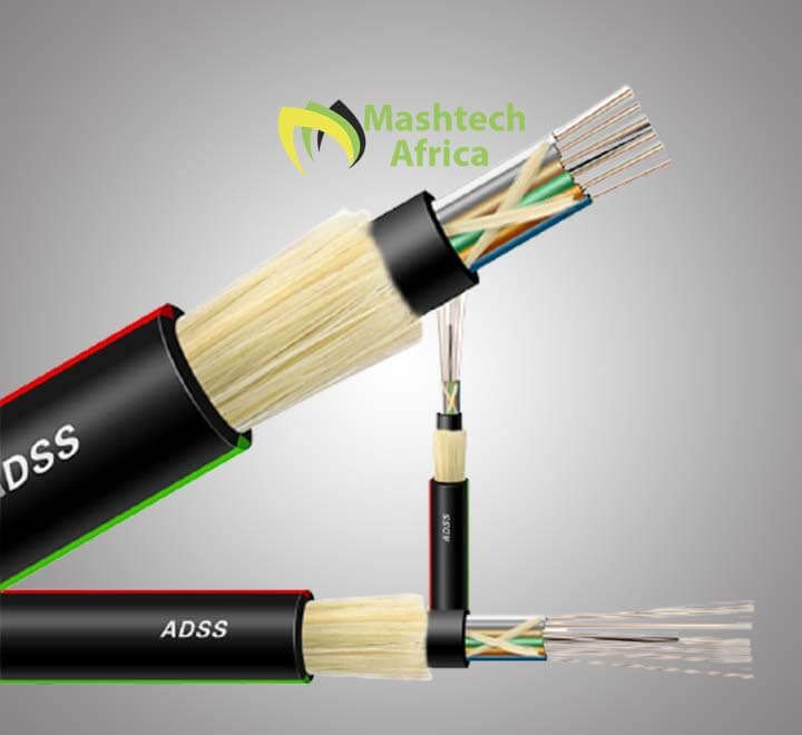 24-Core ADSS Fiber Optic Cable - 4KM Single-Mode Aerial Roll | High-Capacity [Optional Span]