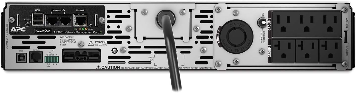 APC Easy UPS 2000VA | Pure Sine Wave, AVR & Universal Outlets