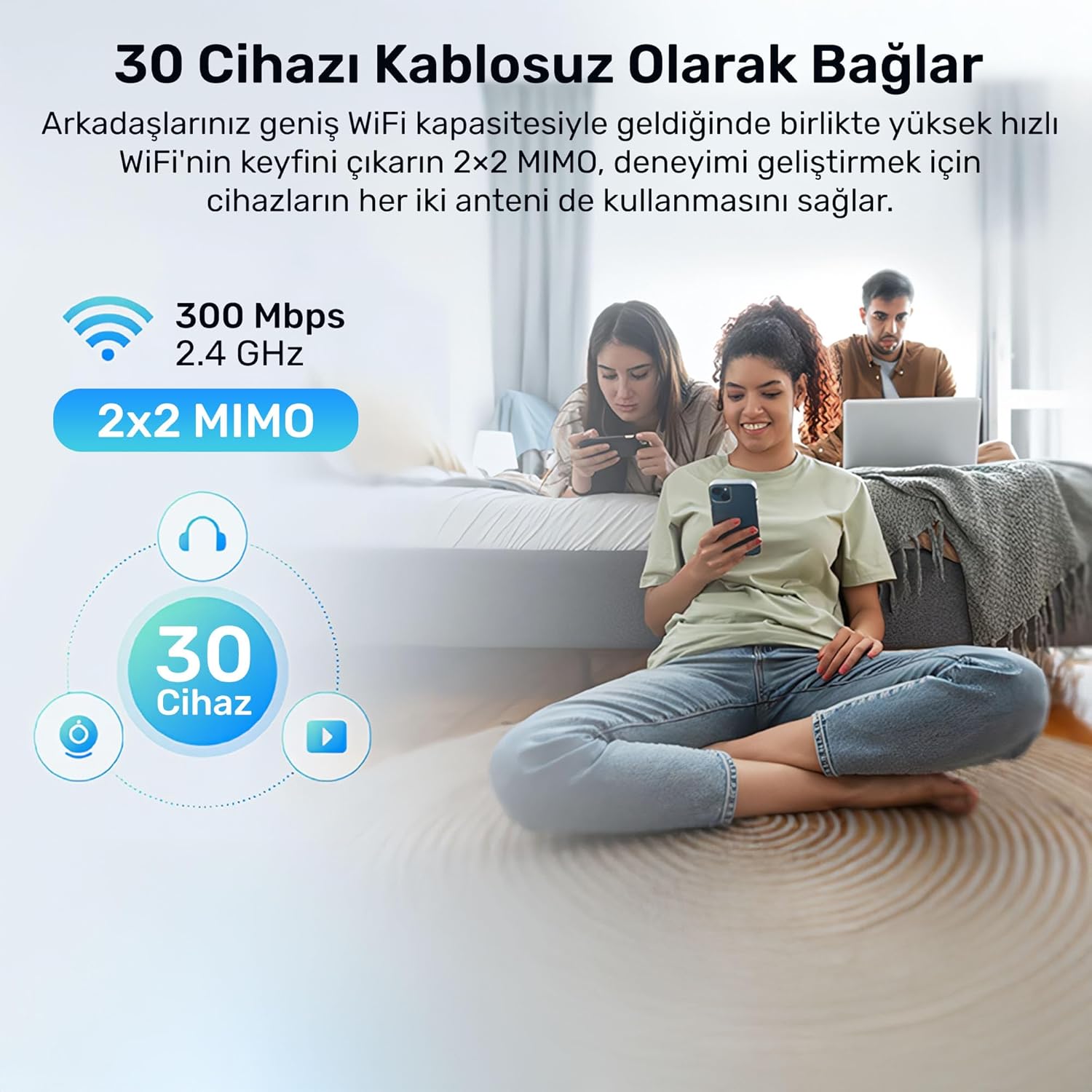 CUDY WR300 N300 Wi-Fi Router - 300Mbps Speed, Multi-Mode & VPN Client