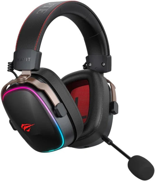 Havit H2039BG Tri-Mode Gaming Headset - Low Latency, RGB & 30-Hour Battery