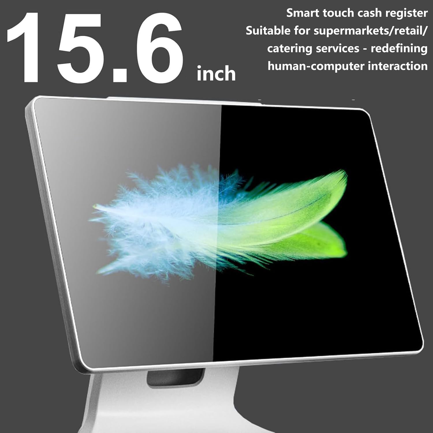 15" True Flat POS System PCAP Touch i3 16GB RAM SSD